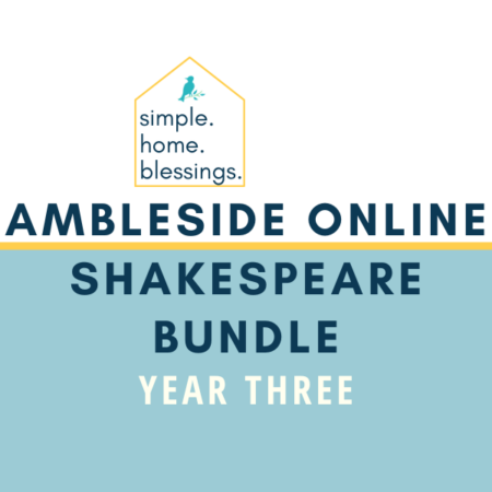 Ambleside Online Year 3 Shakespeare Bundle