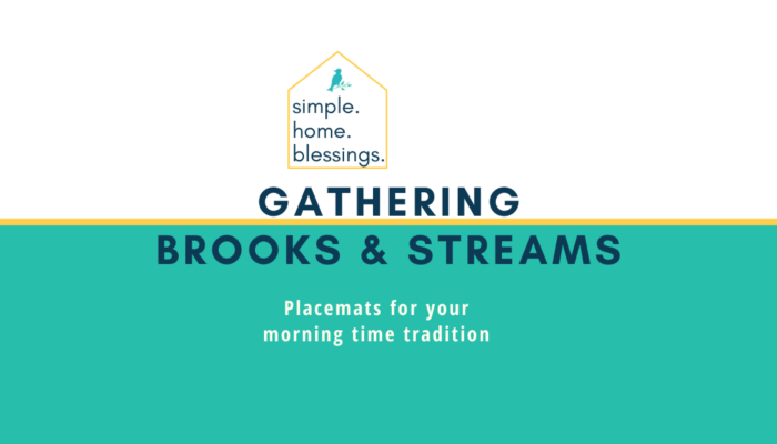 Gathering: Brooks & Streams Placemats