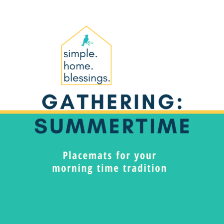 Gathering Placemats: Summertime