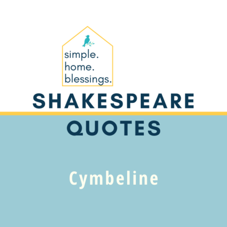 Shakespeare Quotes – Cymbeline