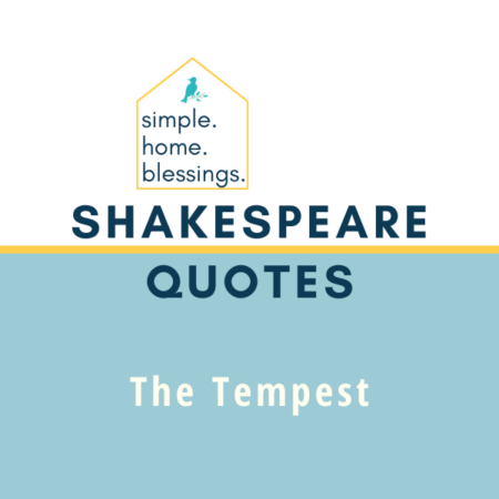Shakespeare Quotes- The Tempest